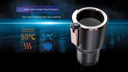 Smart Car 2-In-1 Hot And Cold Cup Drinks Holder