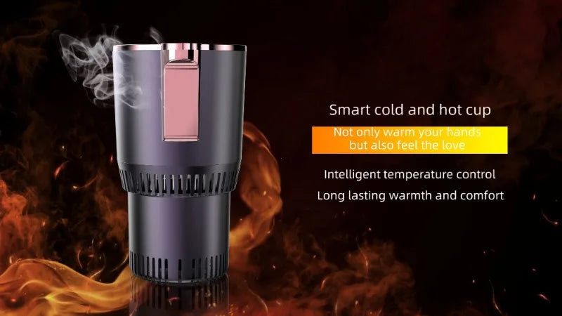 Smart Car 2-In-1 Hot And Cold Cup Drinks Holder